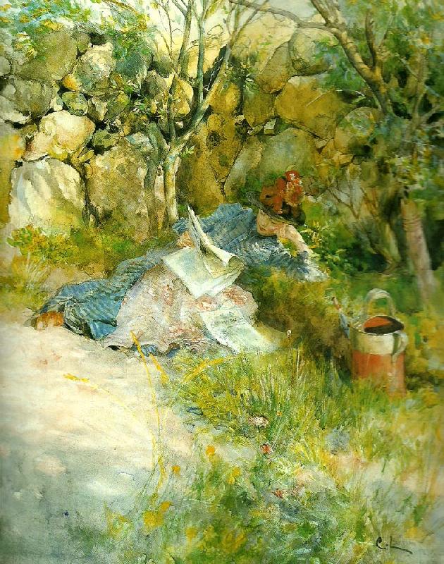 Carl Larsson salitude China oil painting art